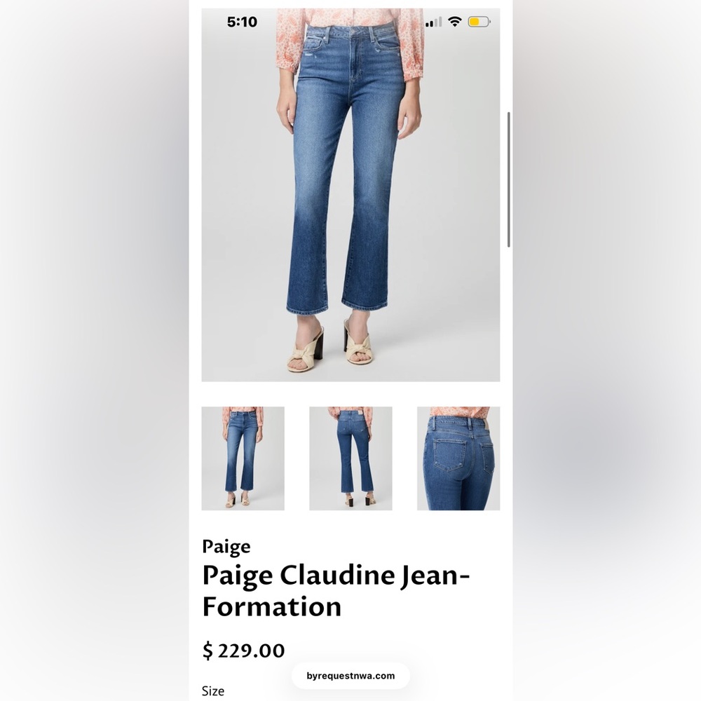Paige jeans 28